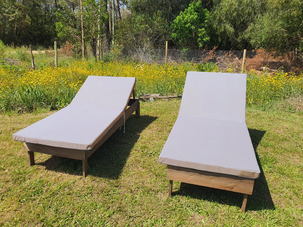 Colchoneta Para Reposera espuma 7 cm. A MEDIDA