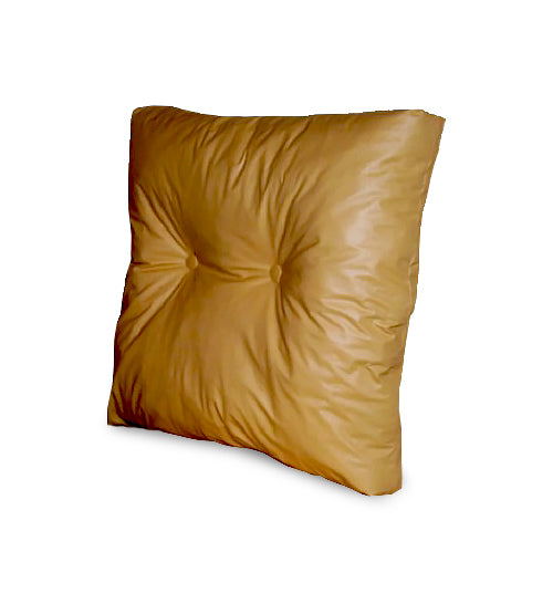 Funda Para Almohadón 60 x 60 x 10 cm - Cuero Ecológico